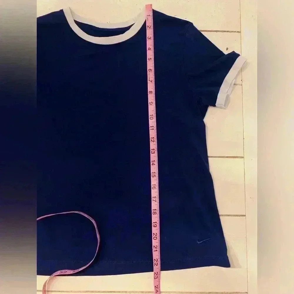 Nike Dri M-Fit Short Sleeve Tee Women Small Activewear - Picture 5 of 9